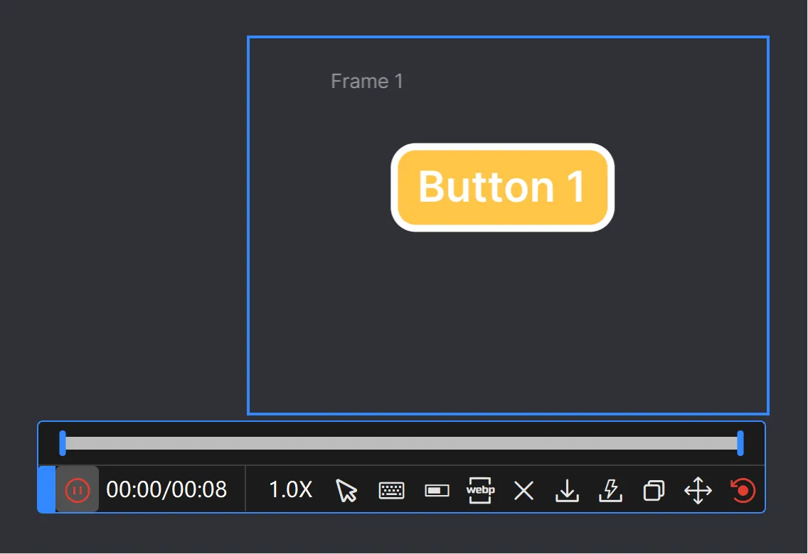 Operation track recording feature